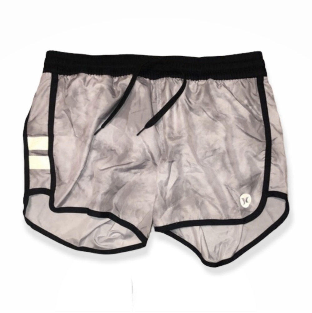 Women’s Purple/Silver Hurley Dri-Fit Running Shorts Size Large